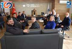 Belediye Başkani'miz Sayin Ahmet Sarikurt Ve Chp Çorlu İlçe Başkani Sayin Cüneyt Akar, Oda'mizin Konuğu Oldu