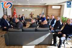 Belediye Başkani'miz Sayin Ahmet Sarikurt Ve Chp Çorlu İlçe Başkani Sayin Cüneyt Akar, Oda'mizin Konuğu Oldu