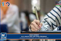 2023/3 Dönemi, 2-11 Aralık 2023 Ymm Sınav Programı