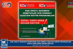 Kgk Onaylı Bağımsız Denetçiler İçin Sürekli Uzaktan Eğitim Programları Sanal Sınıflarda Devam Ediyor...