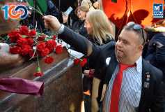 Çorlu Smmm Odasi, Ata'mizin Aramizdan Ayrilişinin 85'inci Yil Dönümü Dolayisiyla Düzenlenen Çelenk Sunma Törenine Katildi