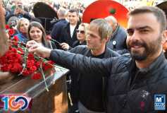 Çorlu Smmm Odasi, Ata'mizin Aramizdan Ayrilişinin 85'inci Yil Dönümü Dolayisiyla Düzenlenen Çelenk Sunma Törenine Katildi