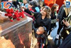 Çorlu Smmm Odasi, Ata'mizin Aramizdan Ayrilişinin 85'inci Yil Dönümü Dolayisiyla Düzenlenen Çelenk Sunma Törenine Katildi