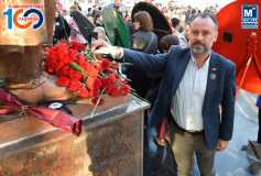 Çorlu Smmm Odasi, Ata'mizin Aramizdan Ayrilişinin 85'inci Yil Dönümü Dolayisiyla Düzenlenen Çelenk Sunma Törenine Katildi