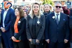 Çorlu Smmm Odasi, Ata'mizin Aramizdan Ayrilişinin 85'inci Yil Dönümü Dolayisiyla Düzenlenen Çelenk Sunma Törenine Katildi