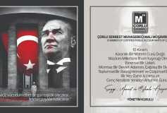 Ulu Önderimiz Gazi Mustafa Kemal Atatürk'ü Saygi, Minnet Ve Özlemle Aniyoruz...