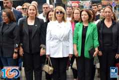 Çorlu Smmm Odasi, Çorlu'nun Düşman İşgalinden Kurtuluşunun 101'inci Yil Dönümü Dolayisiyla Düzenlenen Tören Programina Katildi