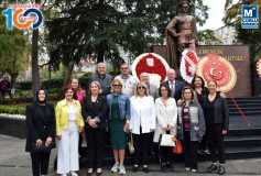 Çorlu Smmm Odasi, Çorlu'nun Düşman İşgalinden Kurtuluşunun 101'inci Yil Dönümü Dolayisiyla Düzenlenen Tören Programina Katildi