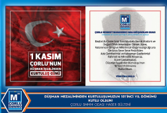 Düşman Mezaliminden Kurtuluşumuzun 101'inci Yil Dönümü Kutlu Olsun!