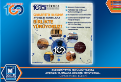 Cumhuriyetin 100. Yilinda Aydinlik Yarinlara Birlikte Yürüyoruz...