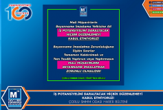 İş Potansiyelini Daraltacak Hiçbir Düzenlemeyi Kabul Etmiyoruz!