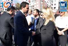 Çorlu Smmm Odasi, Cumhuriyet'imizin 100'üncü Yili Dolayisiyla Düzenlenen Çelenk Sunma Törenine Katildi