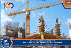 İnşaat Demiri İzleme Sistemine 1 Ocak 2024 Tarihine Kadar Geçilmesi Gerekiyor