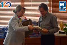 Oda Başkani'miz Sayin Ayşe Eroğlu, İsmmmo Yönetim Kurulu Başkani Sayin Erol Demirel'in Konuğu Oldu