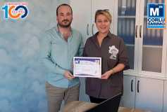 Başkanimiz Sayin Eroğlu, Üyemiz Smmm Sayin Fuat Erdem'i Yeni Adresinde Ziyaret Etti