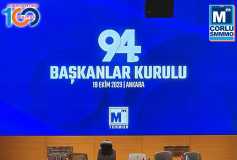 Yönetim Kurulu Başkani'miz Sayin Ayşe Eroğlu, Ankara'da Düzenlenen Türmob 94'üncü Başkanlar Kurulu Toplantisi'na Katildi