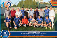 Çorlu Smmm Odasi, 12'nci Trakya Mali Müşavir Odalari Futbol Turnuvasi'na 3 Puanla Başladi!