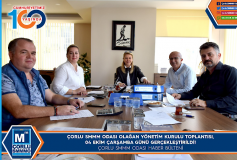 Çorlu Smmm Odasi Olağan Yönetim Kurulu Toplantisi, 04 Ekim'de Gerçekleştirildi!