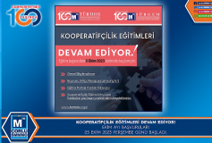 Kooperatifçilik Eğitimleri Devam Ediyor!...