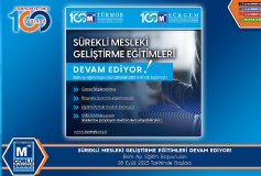 Sürekli Mesleki Geliştirme Eğitimleri Devam Ediyor!...