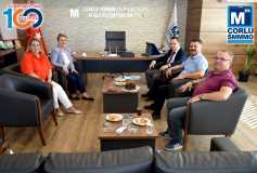 Çorlu Sgm Müdürü'müz Sayin Bülent Bozatli, Yönetim Kurulu Başkani'miz Sayin Ayşe Eroğlu'nu Ziyaret Etti