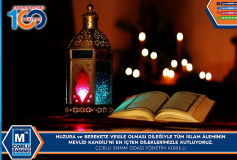 Mevlid Kandili'niz Kutlu Olsun