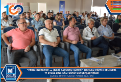 ''vergi İnceleme Ve İdari Başvuru Süreci'' Konulu Eğitim Semineri, 19 Eylül 2023 Sali Günü Gerçekleştirildi