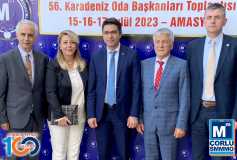 Oda Başkani'miz Ayşe Eroğlu, Amasya'da Düzenlenen 56'nci Karadeniz Oda Başkanlari Toplantisi'na Katildi