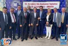 Oda Başkani'miz Ayşe Eroğlu, Amasya'da Düzenlenen 56'nci Karadeniz Oda Başkanlari Toplantisi'na Katildi