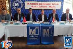 Oda Başkani'miz Ayşe Eroğlu, Amasya'da Düzenlenen 56'nci Karadeniz Oda Başkanlari Toplantisi'na Katildi