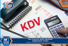 Kdv Uygulama Genel Tebliğinde Değişiklikler Yapildi