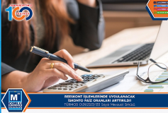 Reeskont İşlemlerinde Uygulanacak İskonto Faiz Oranlari Arttirildi