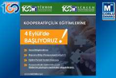Türmob-Sürgem Kooperatifçilik Eğitimleri 4 Eylül'de Başlıyor!...