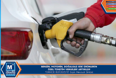 Benzin, Motorin, Doğalgaz Gibi Ürünlerin Özel Tüketim Vergileri Artırıldı
