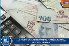 Kredi Bakiyesi 50 Milyon Tl Üzerinde Olan Tüzel Kişilerin Özet Döviz Pozisyonu Raporu Verilerini Bildirim Yükümlülüğü Ocak 2024'e Ertelendi