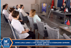 Çorlu Smmm Odasi, Mmmb Çorlu Şubesi Ve Edm Bilişim İşbirliğiyle Düzenlenen Seminere Ev Sahipliği Yapti