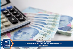 01.07.2023 - 31.12.2023 Döneminde Uygulanacak Sgk Parametreleri