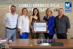 Smmm Ruhsatini, Oda Başkani'miz Sayin Ayşe Eroğlu Ve Dündar Çifti Birlikte Takdim Ettiler