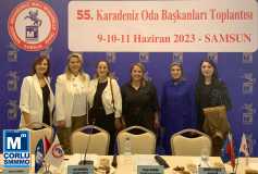 Başkan Eroğlu, Samsun'da Düzenlenen 55'inci Karadeniz Oda Başkanlari Toplantisi'na Katildi