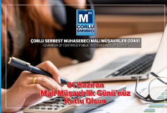 Mali Müşavirlik Ve Yeminli Mali Müşavirlik Mesleğinin Yasal Statüye Kavuşmasinin 34'üncü Yil Dönümü Kutlu Olsun