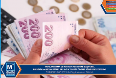 Yapilandirma Ve Matrah Arttirimi Başvuru, Bildirim Ve Beyan Süreleri İle İlk Taksit Ödeme Süreleri Uzatildi