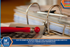 2023/şubat Ayi Sigorta Primi, Kdv İade Alacağindan Mahsubu Suretiyle 28.04.2023 Tarihine Kadar Ödenebilecek