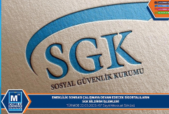 Emeklilik Sonrasi Çalişmaya Devam Edecek Sigortalilarin Sgk Bildirim İşlemleri