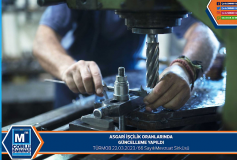 Asgari İşçilik Oranlarinda Güncelleme Yapildi