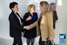 Yönetim Kurulu Başkani'miz Sayin Ayşe Eroğlu Ve Beraberindeki Heyet, Tekirdağ Smmm Odasi'ni Ziyaret Etti