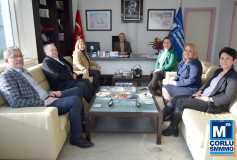 Yönetim Kurulu Başkani'miz Sayin Ayşe Eroğlu Ve Beraberindeki Heyet, Tekirdağ Smmm Odasi'ni Ziyaret Etti