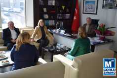 Yönetim Kurulu Başkani'miz Sayin Ayşe Eroğlu Ve Beraberindeki Heyet, Tekirdağ Smmm Odasi'ni Ziyaret Etti