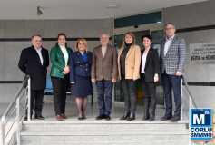 Yönetim Kurulu Başkani'miz Sayin Ayşe Eroğlu Ve Beraberindeki Heyet, Tekirdağ Smmm Odasi'ni Ziyaret Etti