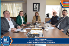 2023 Yili Mart Ayi Olağan Yönetim Kurulu Toplantisi, 06 Mart Pazartesi Günü Gerçekleştirildi