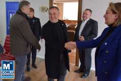 Chp Çorlu İlçe Örgütü'nden, Yönetim Kurulu Başkani'miz Sayin Ayşe Eroğlu'na Nezaket Ziyareti